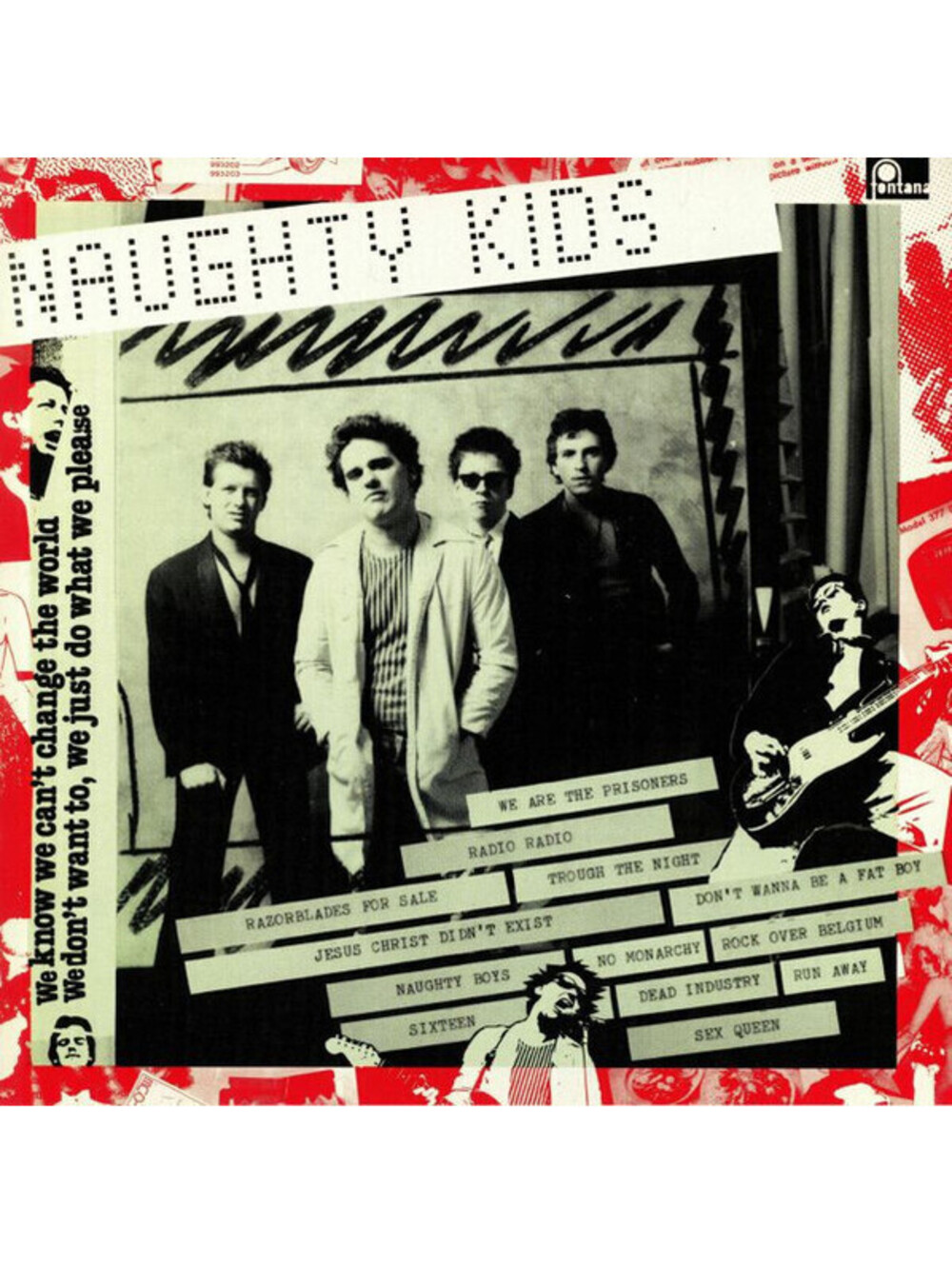 THE KIDS - NAUGHTY KIDS LP VINYL RECORD punk rock 77 vortex 100 club the damned